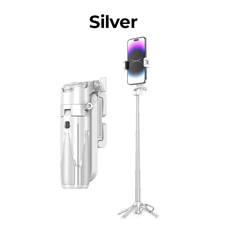 4-in-1 Multifunctional 360 Rotation Selfie Stick with Wireless Detachable Remote Control