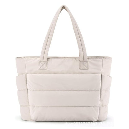 Lightweight Puffy Tote Bag