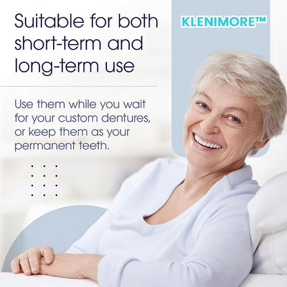 KLENIMORE™ 🦷Advanced Customized Full Denture Set🦷 (🔥10,000+ Sold In Last 30 Day)