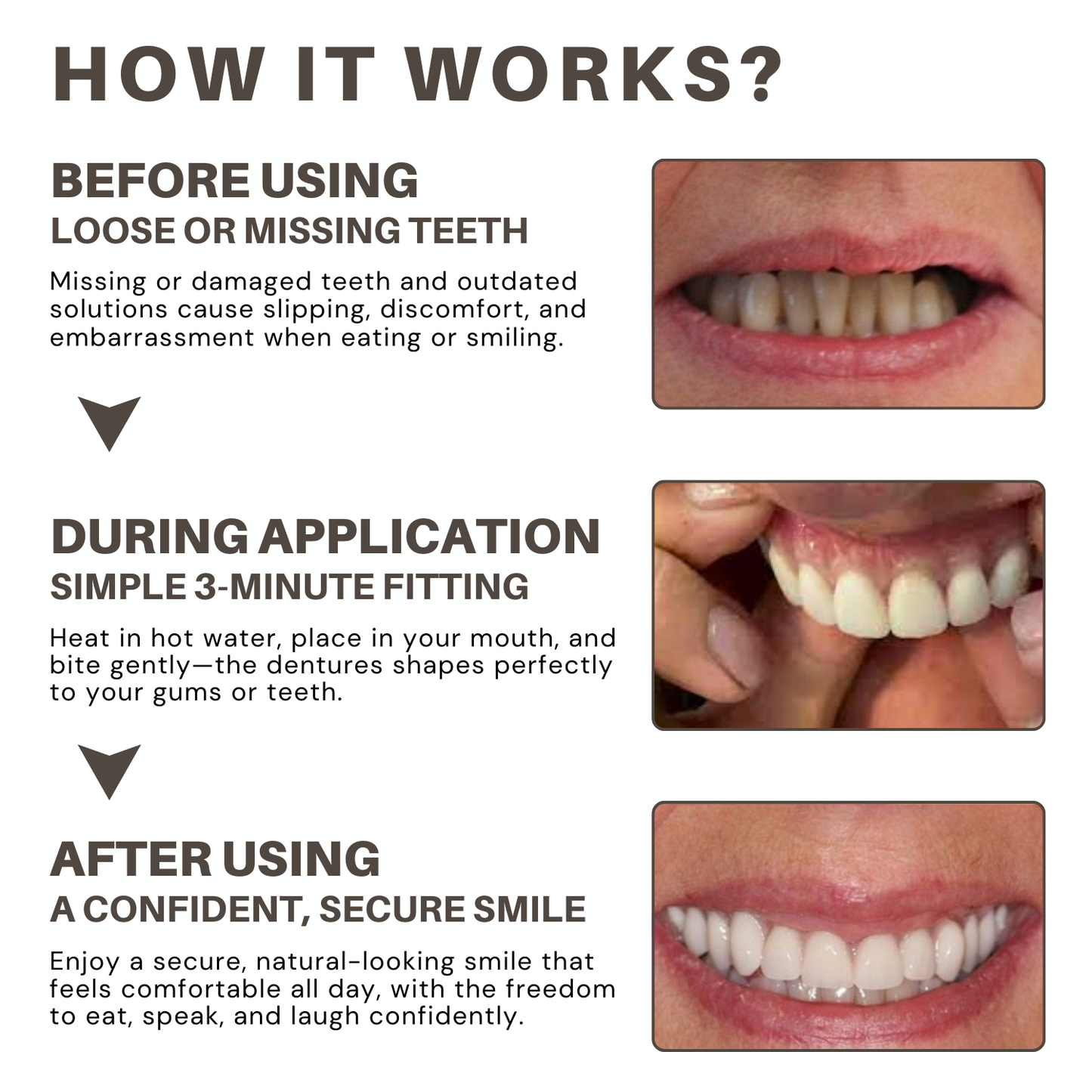 KLENIMORE™ 🦷Advanced Customized Full Denture Set🦷 (🔥10,000+ Sold In Last 30 Day)