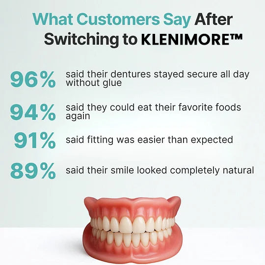 KLENIMORE™ 🦷Advanced Customized Full Denture Set🦷 (🔥10,000+ Sold In Last 30 Day)