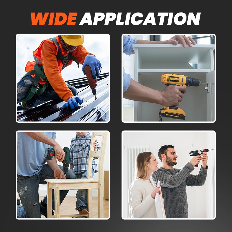 Magnetic Cross Impact Screwdriver Bits Set