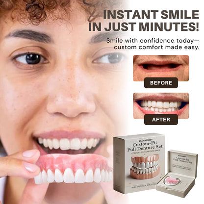 KLENIMORE™ 🦷Advanced Customized Full Denture Set🦷 (🔥10,000+ Sold In Last 30 Day)