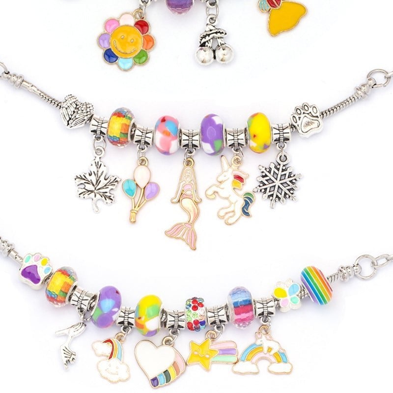 FREE SHIPPING  DIY Gorgeous Bracelet Set - the Best Gift for Children