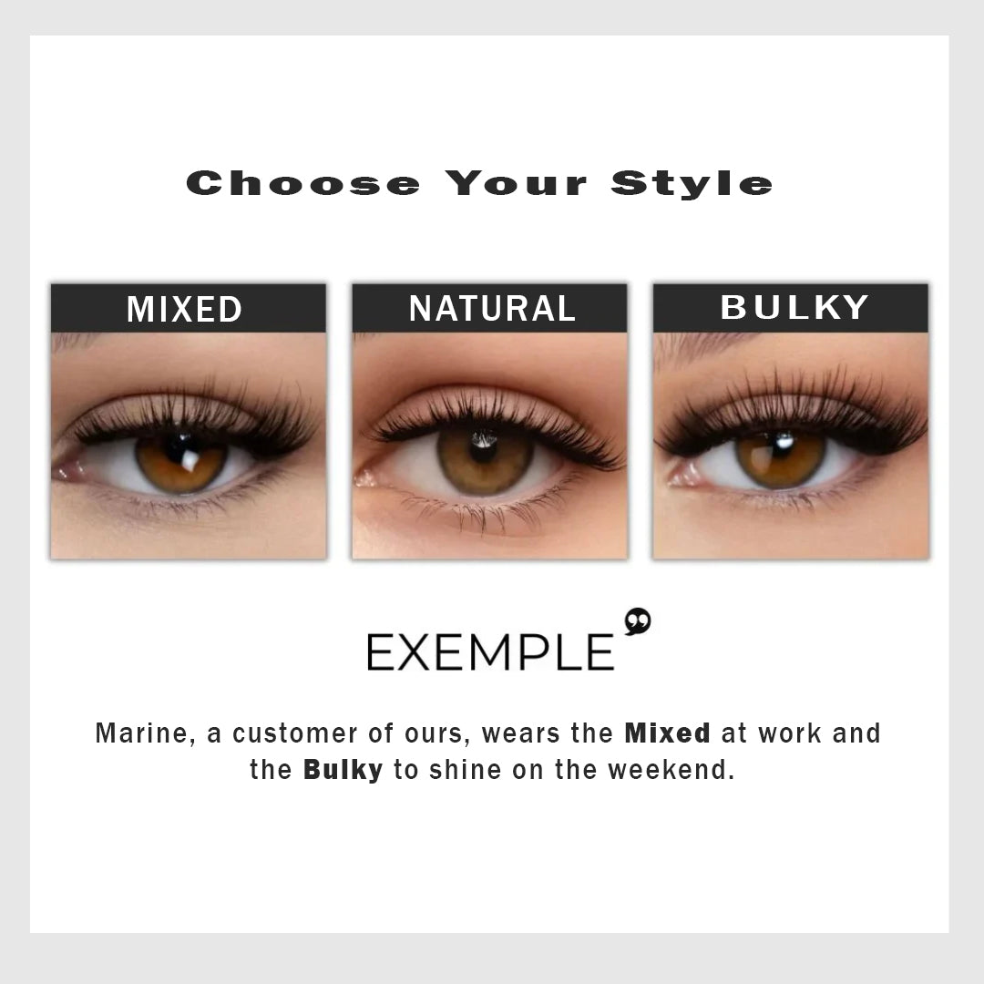 Reusable Premium Magnetic Eyelashes with Applicator