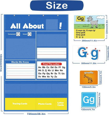 ?? 50% OFF! The Teacher-Approved ABC Chart That Makes Letter Learning FUN! (Perfect for Homeschool & PreK)