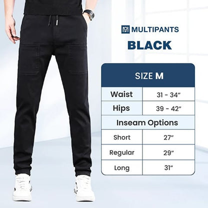 MultiPants ¨C High Stretch Multi-pocket Durable Cargo Pants