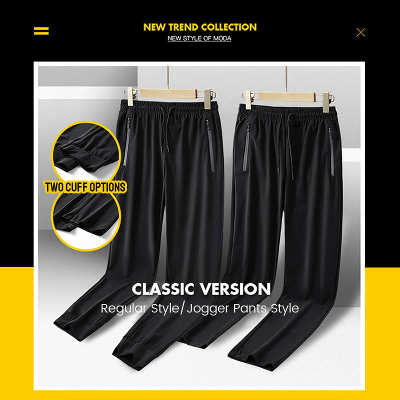 Men's Ice Silk Sweatpants❄Buy 2 get 10% Off Extra Auto & Free Shipping❄