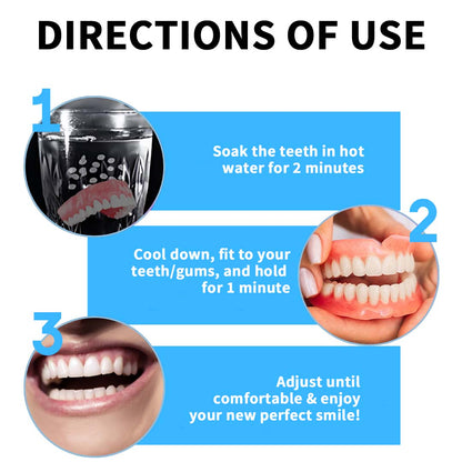 KLENIMORE™ 🦷  Silicone Reline Denture Set (⏰Limited Time 80% Off - Last 30 Minutes ⏰)