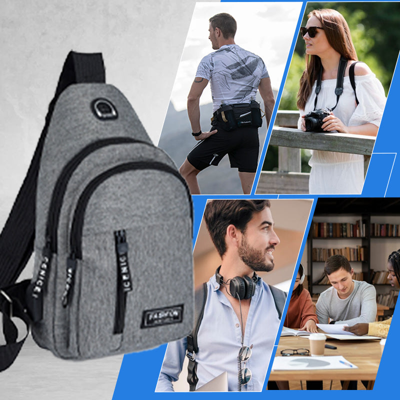 🔥Up to 40% off🔥Sling Bag with USB Port