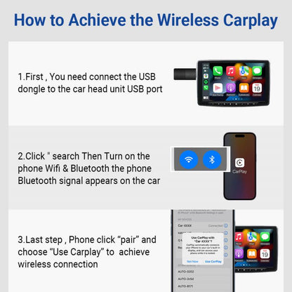 3-in-1 Mini Wireless Car Adapter Set
