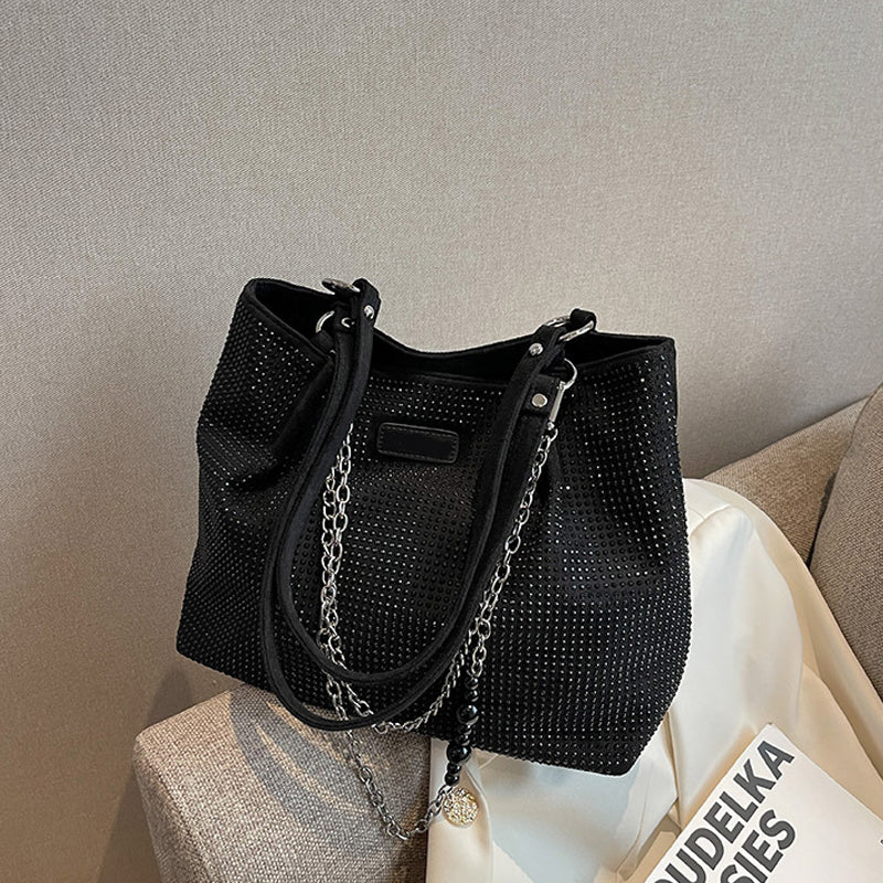 Women's Glamorous Rhinestone Shoulder Bag