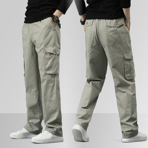 Multi-Pocket Durable Ultra Comfort Loose Fit Pants Perfect combination of utility and comfort