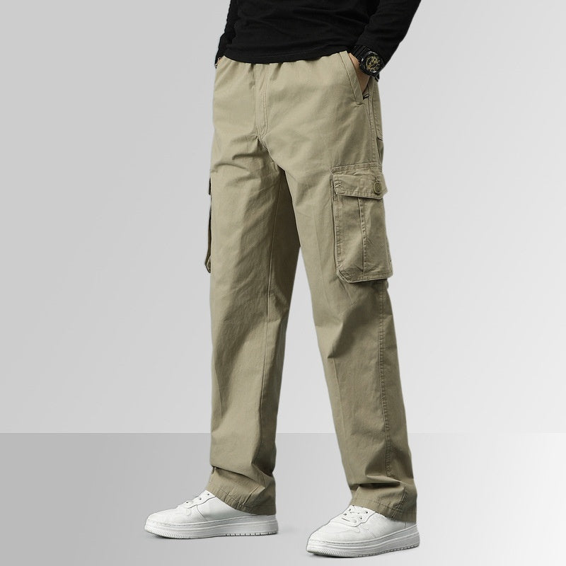 Multi-Pocket Durable Ultra Comfort Loose Fit Pants Perfect combination of utility and comfort