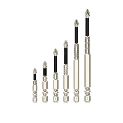 6-Piece Phillips Screwdriver Bits Set