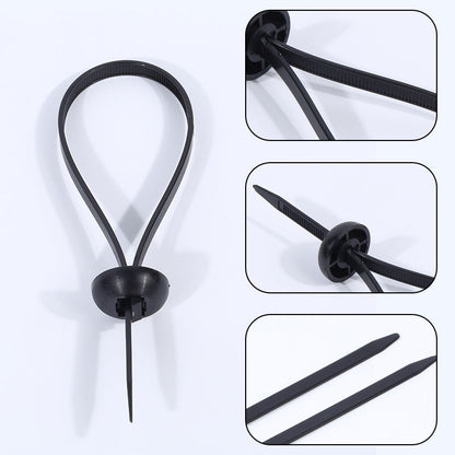 Automotive Baseboard Fixing Head Nylon Tie