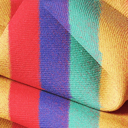 Reinforced & Multi-Person Striped Hammock