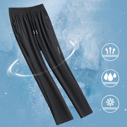 Men's Lightweight Athletic Pants with Zip Pockets