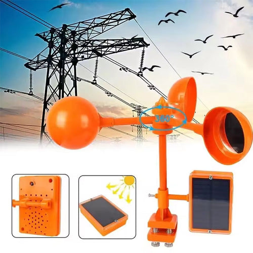 Bird Scare Reflector & Wind Spinner with Sound