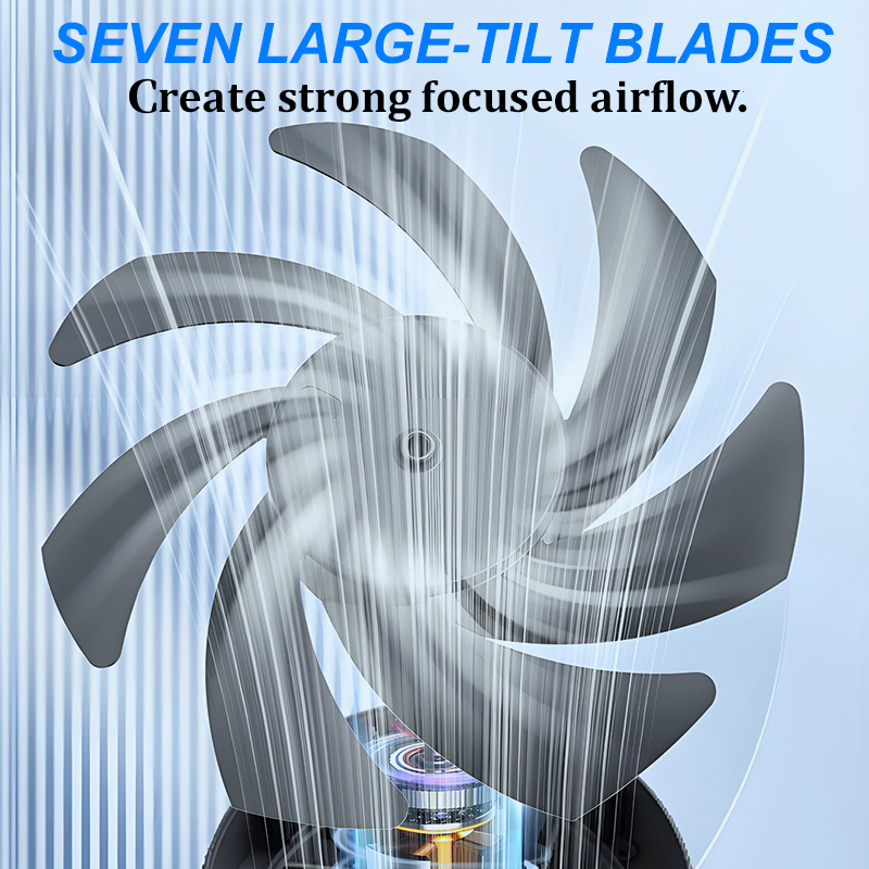 Hot Sale£¨50%OFF£© 100-Speed Mini Desk Fan with Digital Display