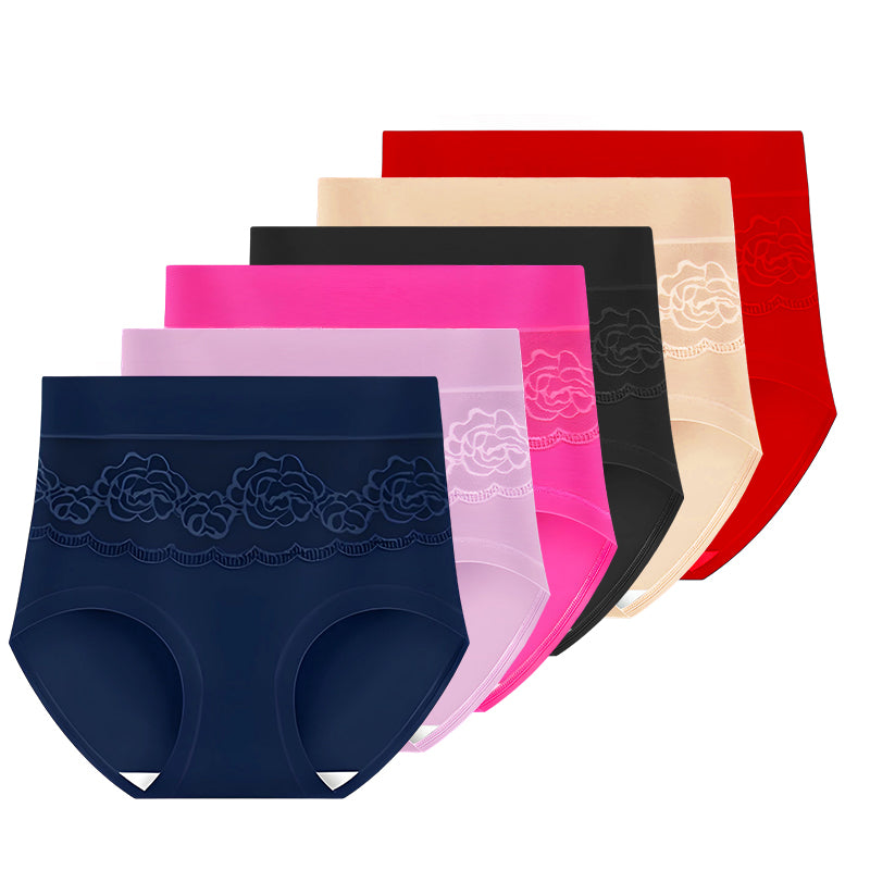 Women's Large Size High Waisted Panties