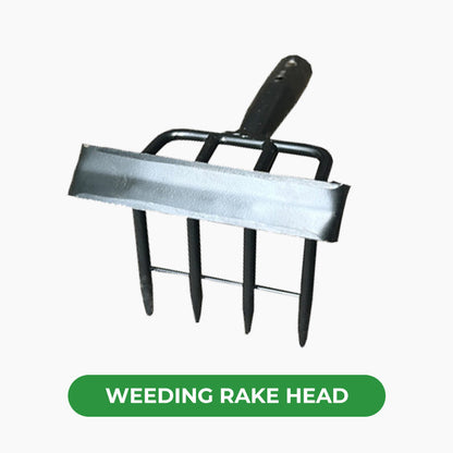 Multi-Function Weeding Rake Head